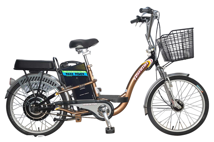 Một mẫu xe đạp điện mới nhất hiện nay đến từ ASAMA