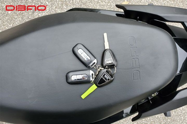 Các ký hiệu trên chìa khóa xe điện Dibao