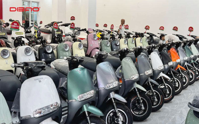 Dibao lu&ocirc;n cung cấp c&aacute;c d&ograve;ng xe điện được trang bị pin, sạc đạt chuẩn an to&agrave;n
