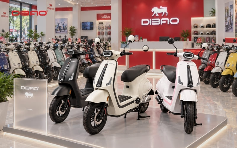 đại l&yacute; xe điện Dibao Vibe TP. Hồ Ch&iacute; Minh