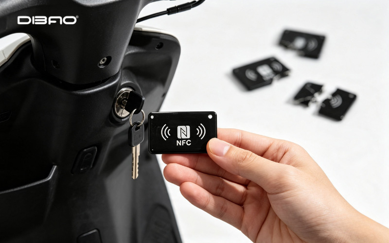 Dibao Vibe c&oacute; mở kh&oacute;a bằng thẻ NFC kh&ocirc;ng