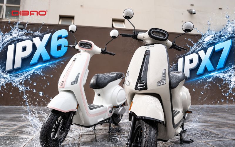 xe điện Dibao Vibe c&oacute; chống nước kh&ocirc;ng