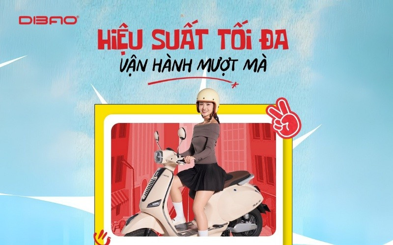 Mua xe m&aacute;y điện với nhiều ưu đ&atilde;i hấp dẫn ngay tại Dibao