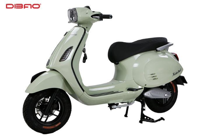 Xe m&aacute;y điện Tesla Chic Q mang hơi hướng của xe Vespa 