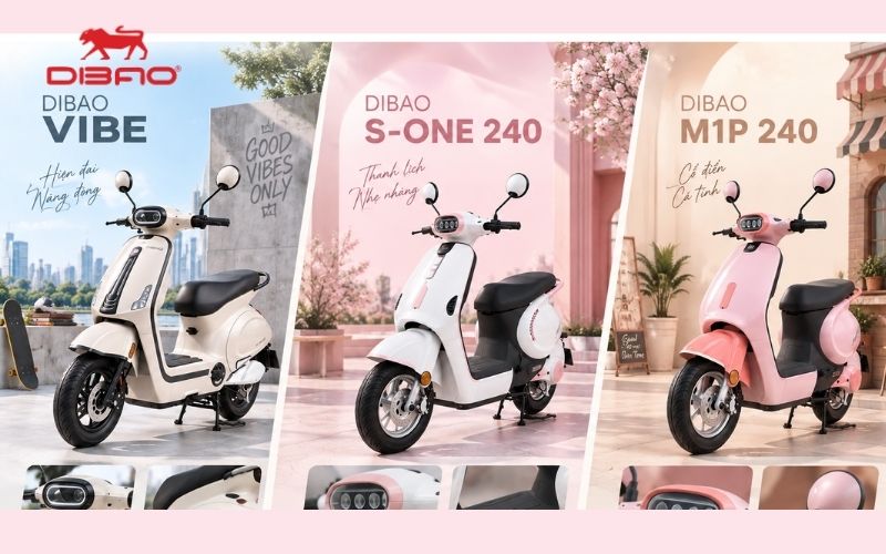 so s&aacute;nh Dibao Vibe v&agrave; Dibao S-One 240