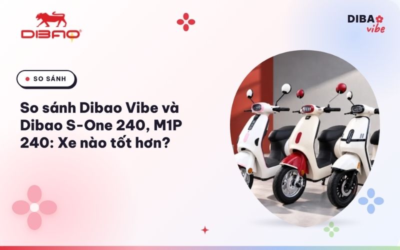 So sánh Dibao Vibe và Dibao S-One 240