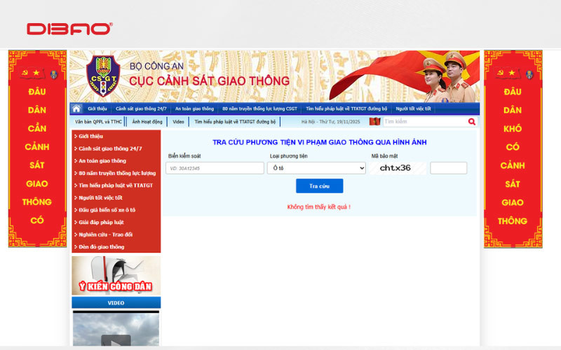tra cứu phạt nguội xe m&aacute;y