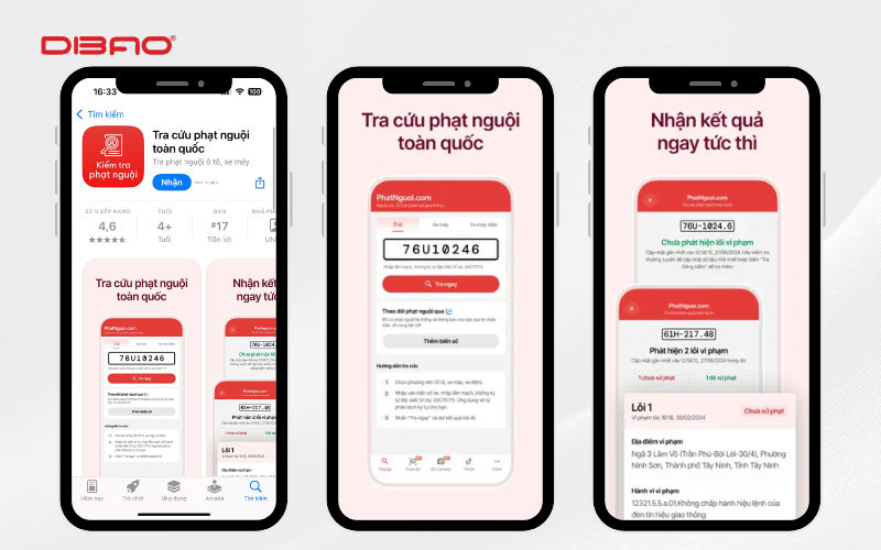 tra cứu phạt nguội &ocirc; t&ocirc;
