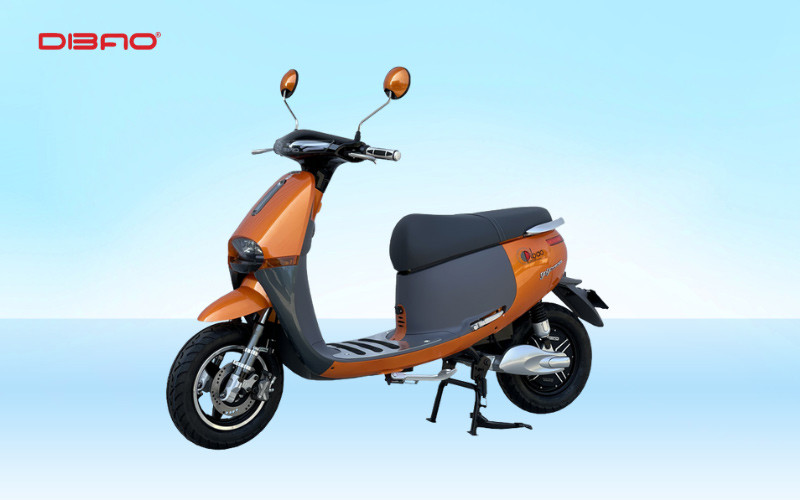 Xe điện m&agrave;u cam Dibao Gogo Cross G