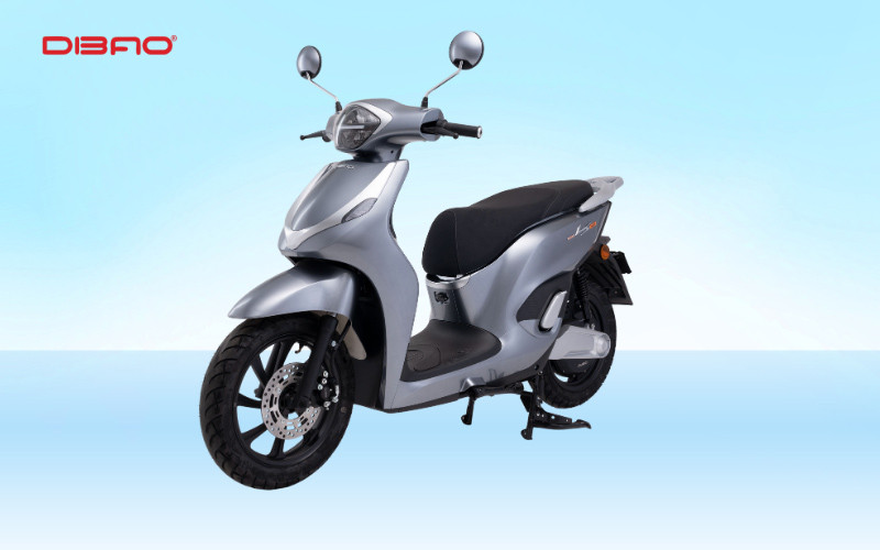 Xe điện m&agrave;u ghi Dibao LS007