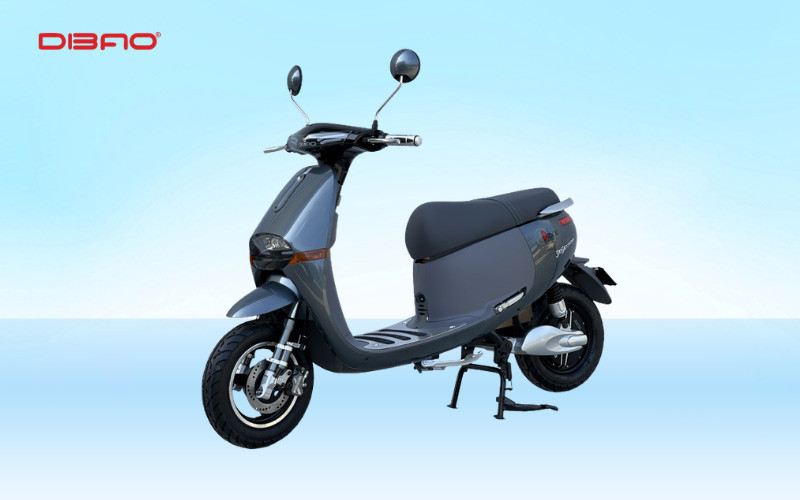 Xe điện m&agrave;u x&aacute;m Dibao Gogo Cross G