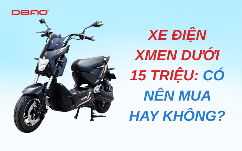 xe đạp điện xmen dưới 15 triệu
