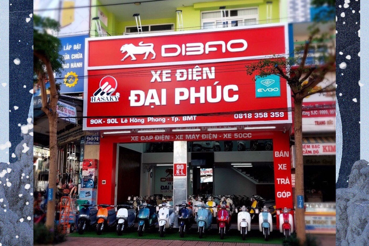 DIBAO BUÔN MÊ THUỘT-XE ĐIỆN ĐẠI PHÚC