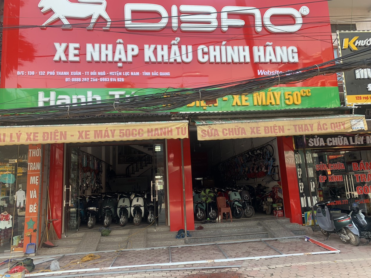 DIBAO LỤC NAM-XE ĐIỆN HANH TÚ