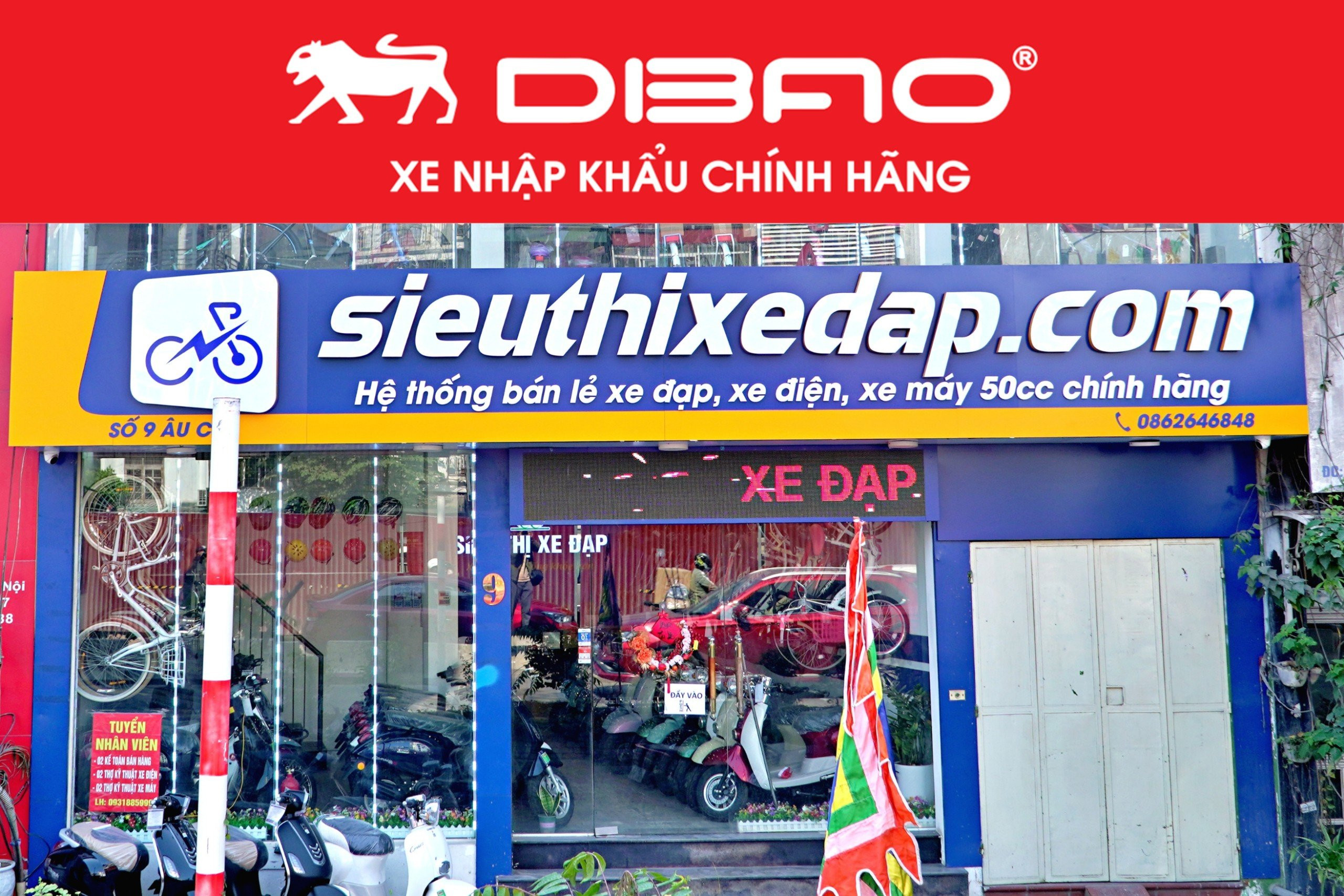 Hệ thống Sieuthixedap.com - Âu Cơ