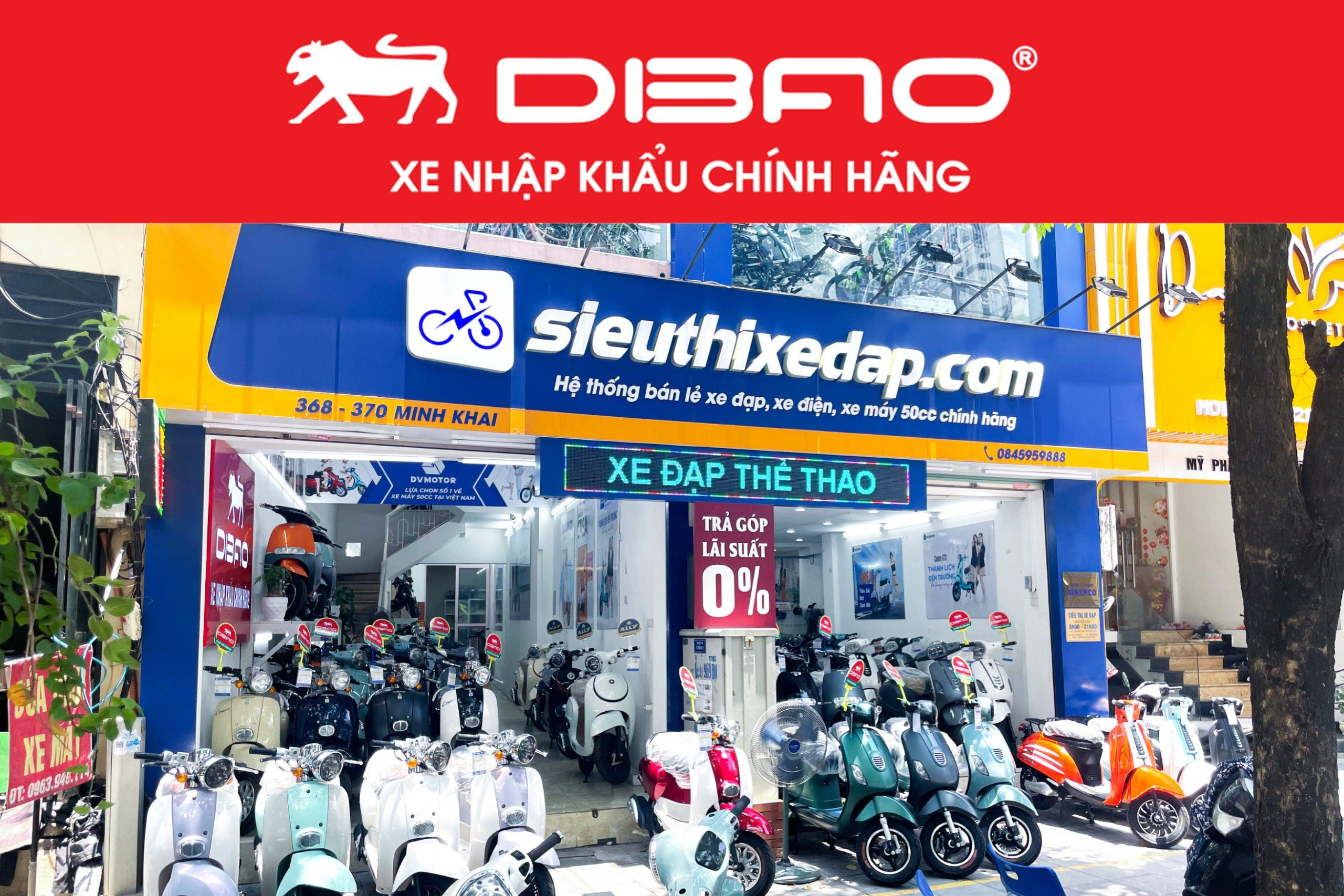 Hệ thống Sieuthixedap.com - Minh Khai