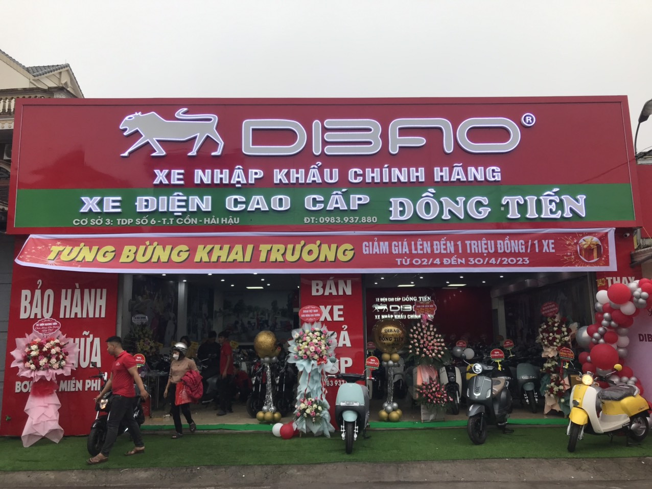 DIBAO HẢI HẬU Xe điện cao cấp Đồng Tiến