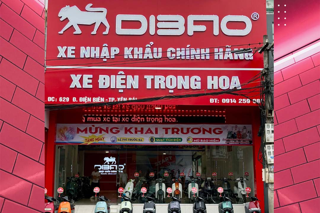 Dibao Yên Bái - Xe điện Trọng Hoa