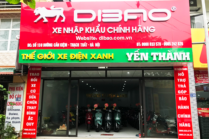 DIBAO THẠCH THẤT-XE ĐIỆN YẾN THÀNH