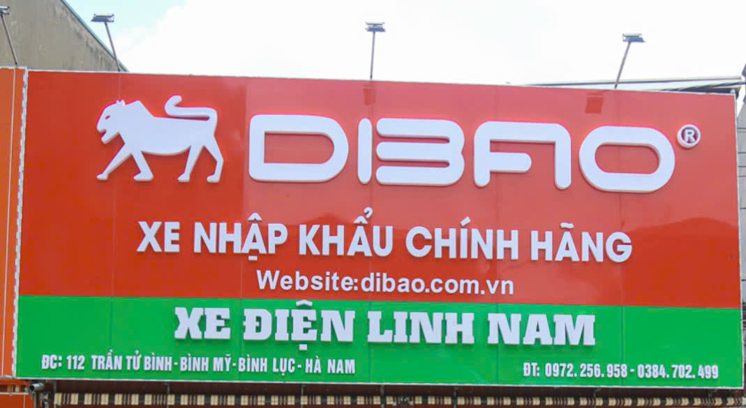 Dibao Bình Lục- Xe điện Linh Nam
