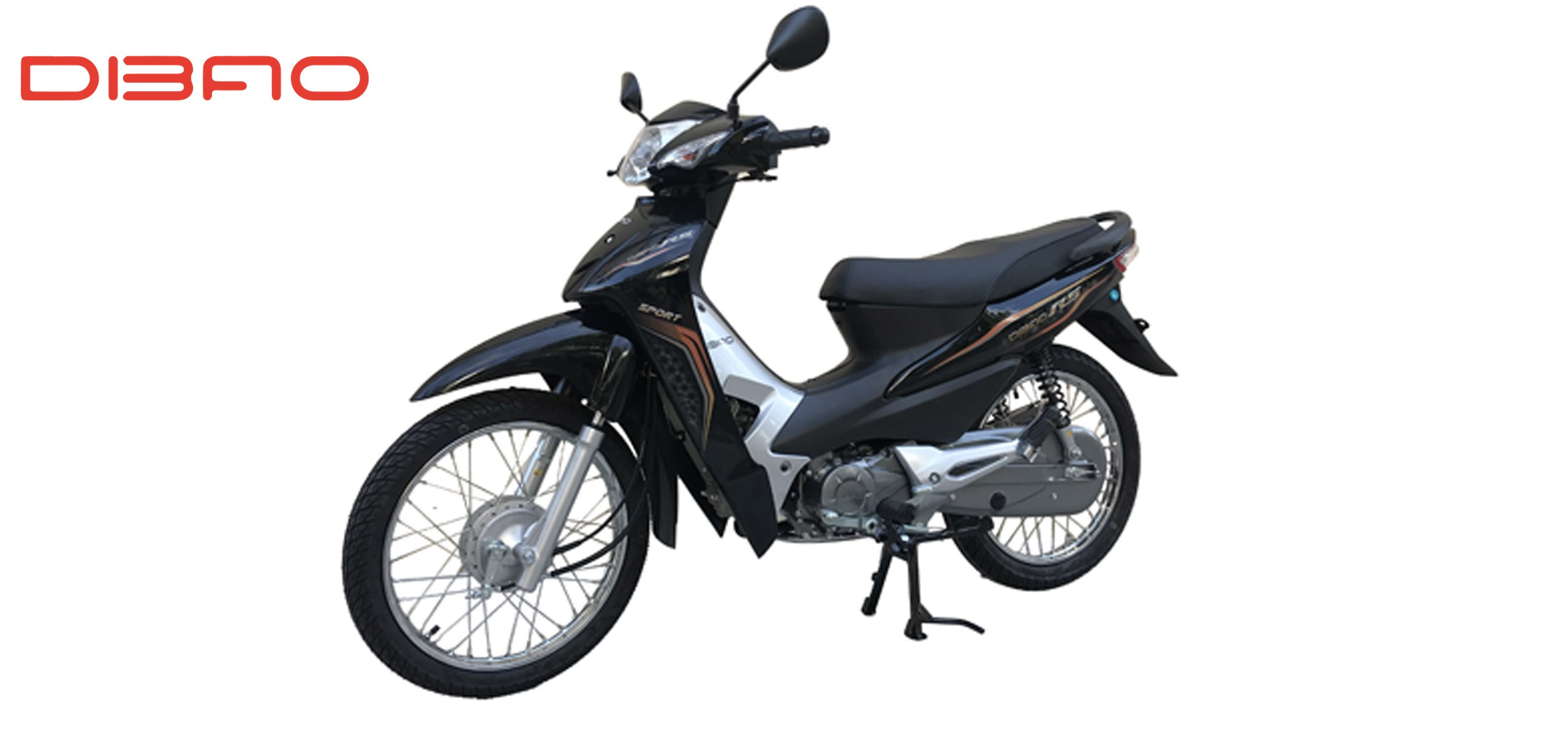 Xe m&aacute;y 50cc Dibao RS c&oacute; trọng lượng nhẹ, y&ecirc;n thấp