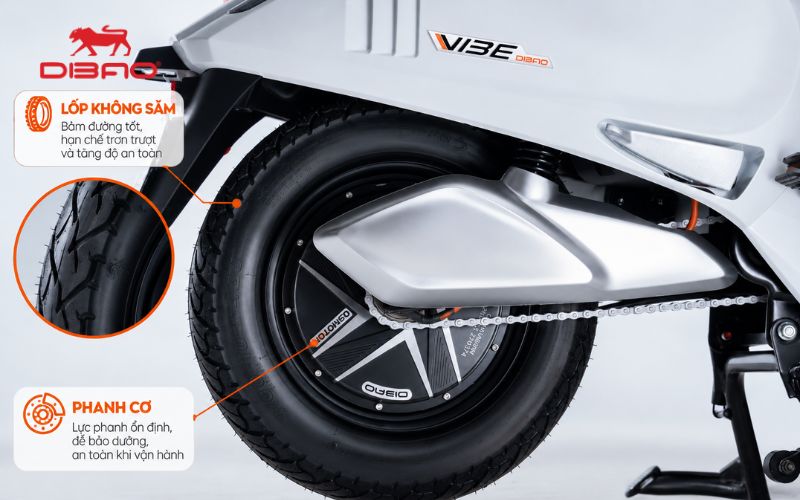 xe m&aacute;y điện dibao vibe m3600