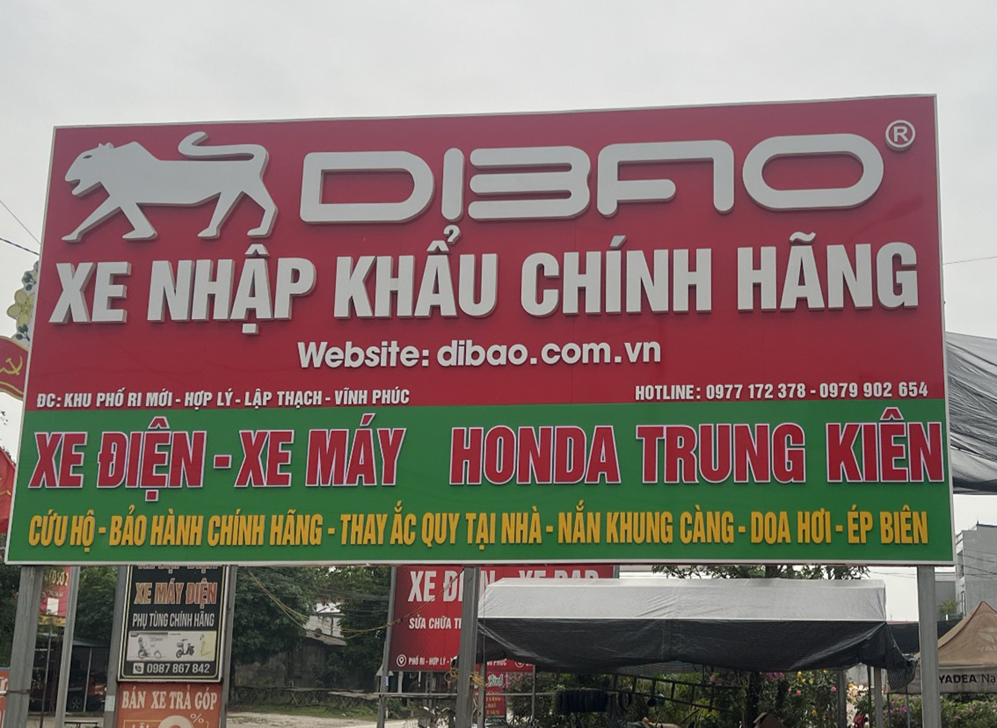 DIBAO LẬP THẠCH - XE ĐIỆN TRUNG KIÊN