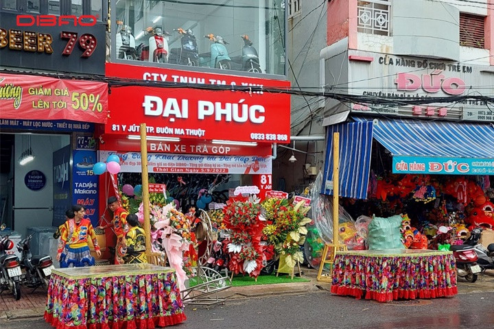Buôn Ma Thuột khai trương showroom DIBAO mới