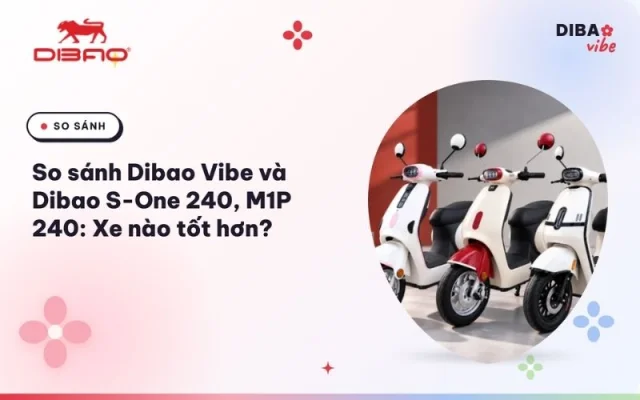 So sánh Dibao Vibe và Dibao S-One 240