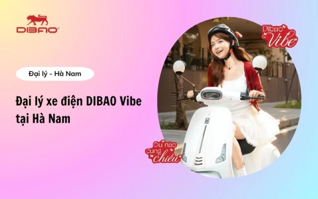 Danh sách đại lý xe điện Dibao Vibe Hà Nam chính hãng