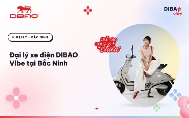 Đại lý xe điện Dibao Vibe Bắc Ninh