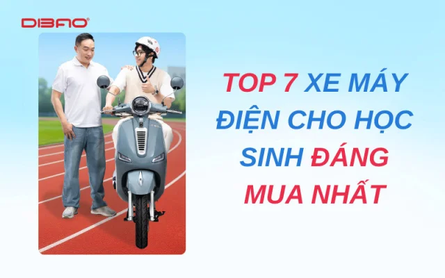 Top 7 xe máy điện cho học sinh đáng mua nhất 2026