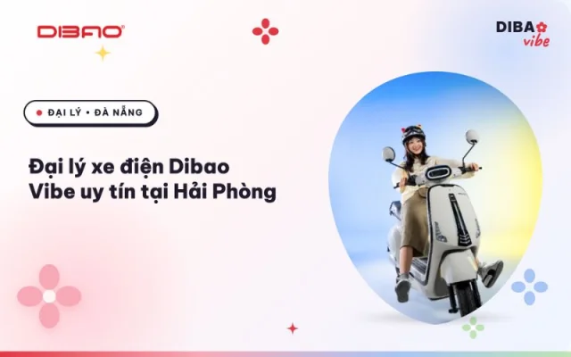 đại lý xe điện Dibao Vibe Hải Phòng