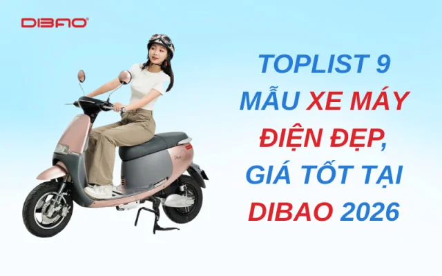 các mẫu xe máy điện đẹp