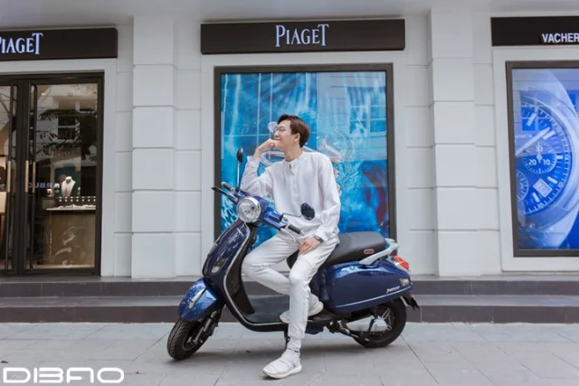 Trải nghiệm đẳng cấp xe điện với Vespa Dibao Pansy thế hệ mới 