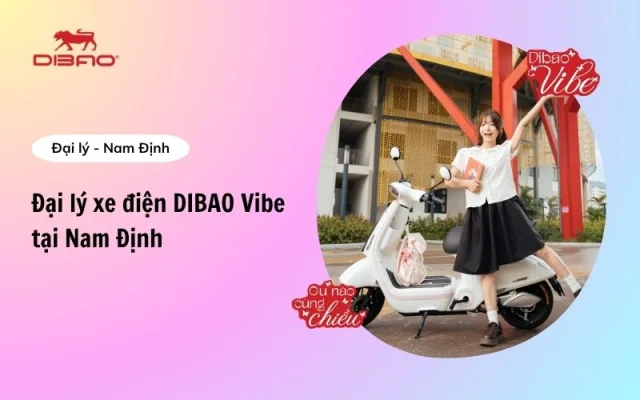 Danh sách đại lý xe điện Dibao Vibe Nam Định chính hãng