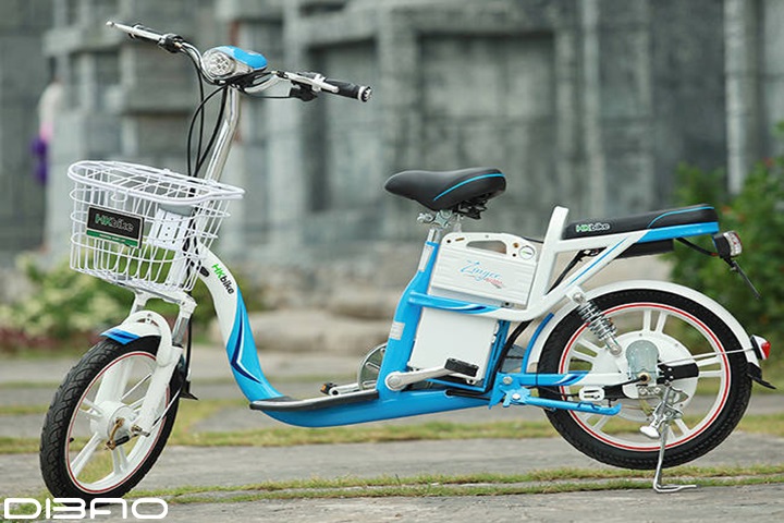 xe đạp điện HKBike Zinger Color màu xanh dương