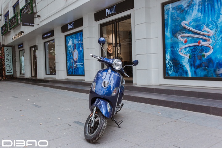 Vespa Dibao 2020 mang thiết kế hiện đại, trẻ trung 